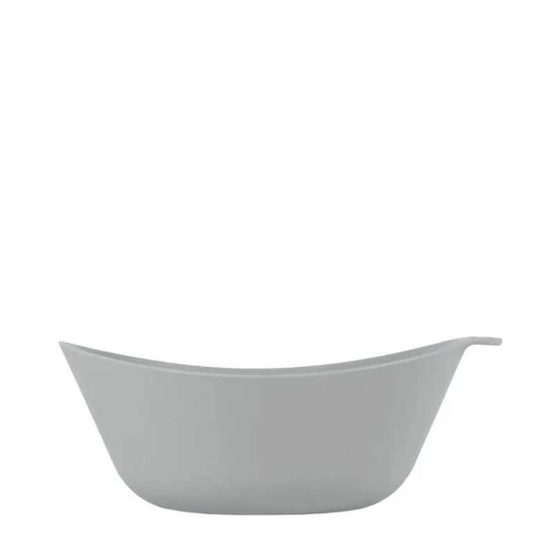 Lifeventure Ellipse Bowl in Light Grey-1