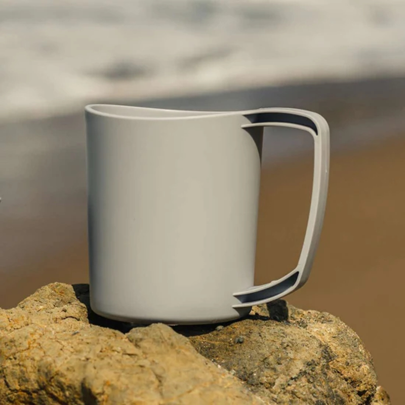 Lifeventure Ellipse Mug 300ml in Light Grey-2
