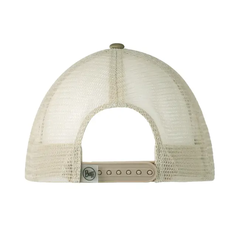 Buff Trucker Cap in Brak Khaki-1