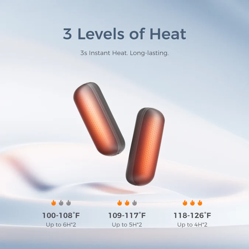 Ocoopa UT2 Mini Handwarmer in Black-3