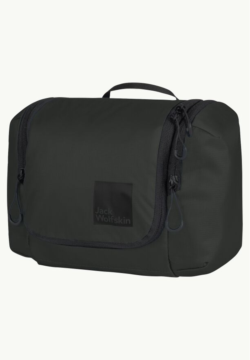 Jack Wolfskin Wandermood Wash Bag in Granite Black-3