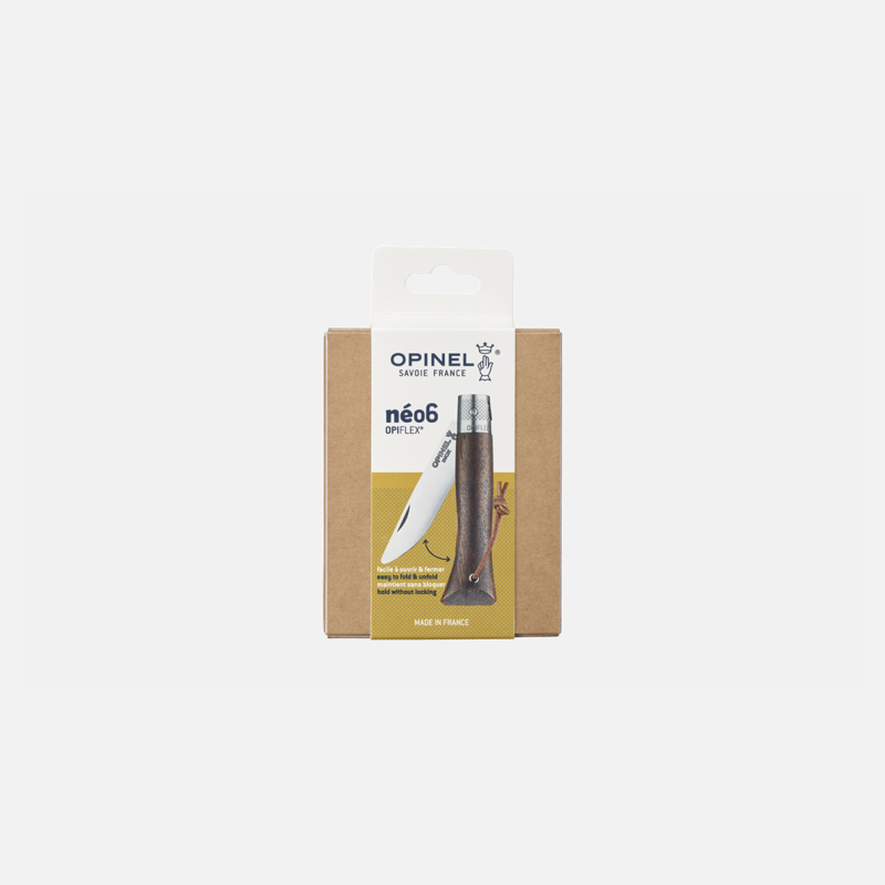 Opinel Neo6 edc Knife in Black Walnut-1