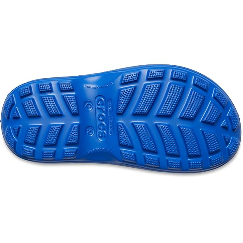 Crocs Handle It Lightning Bolt Rain Boot Kids in Blue Bolt-2