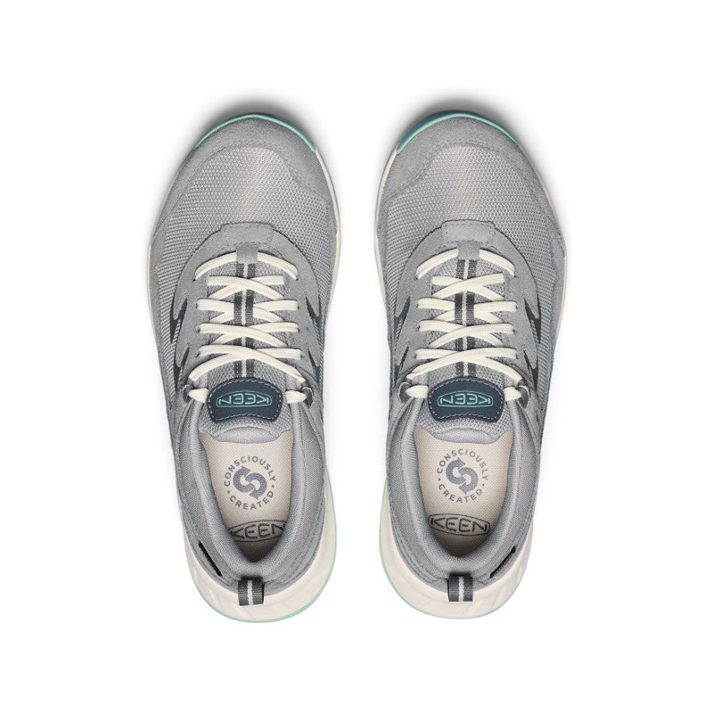 Keen Hightrail WP Shoe Womens in Alloy/Lichen-3