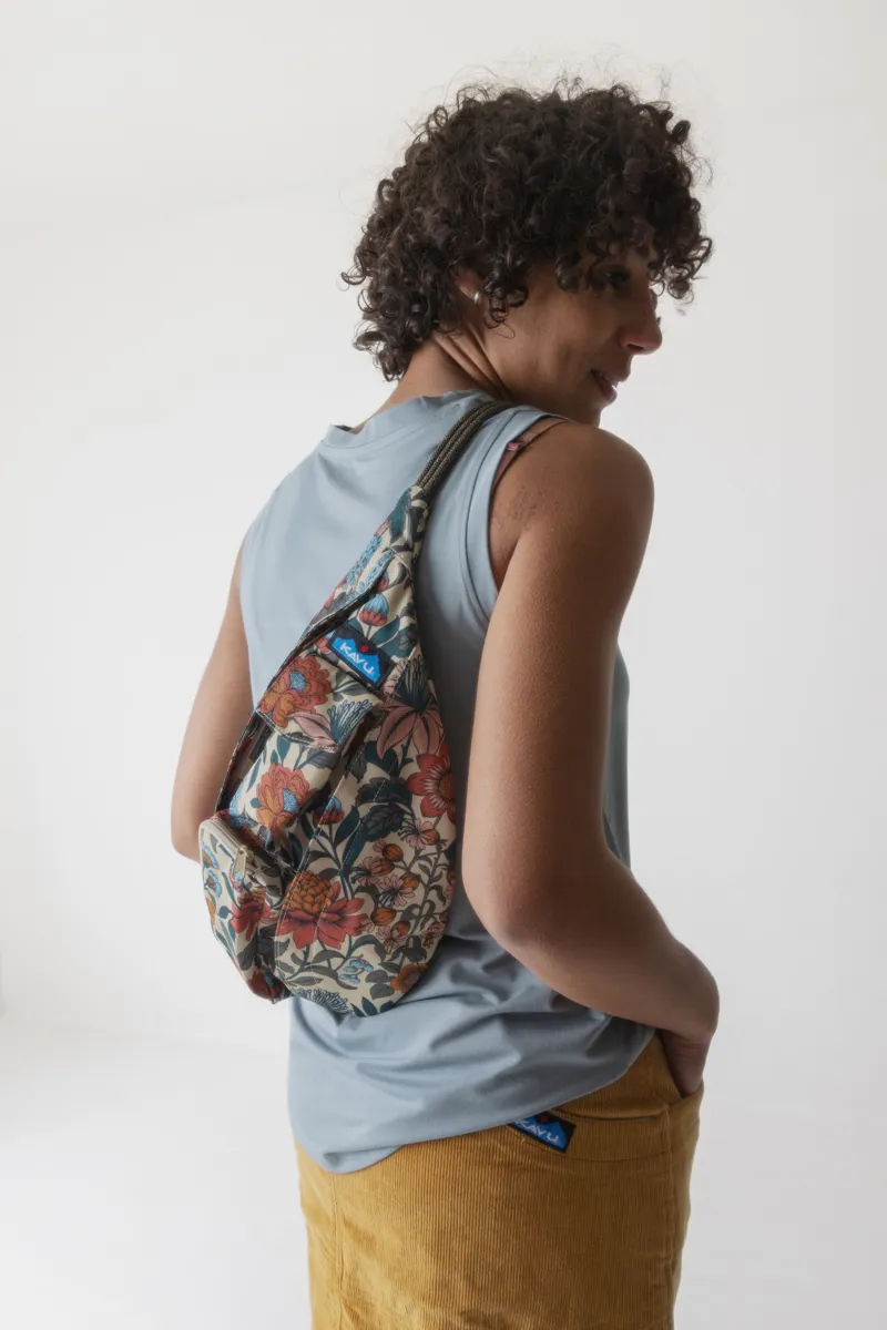 Kavu Mini Rope Sling in Flower Fields