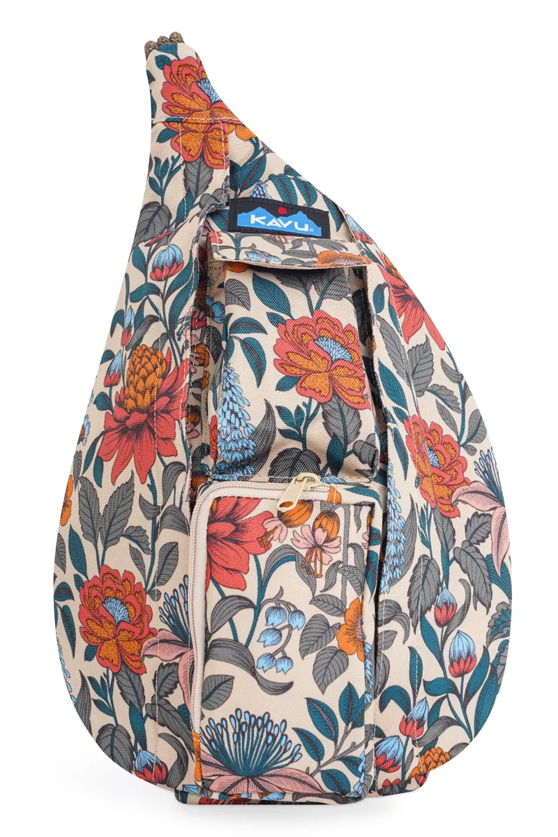 Kavu Mini Rope Sling in Flower Fields-1