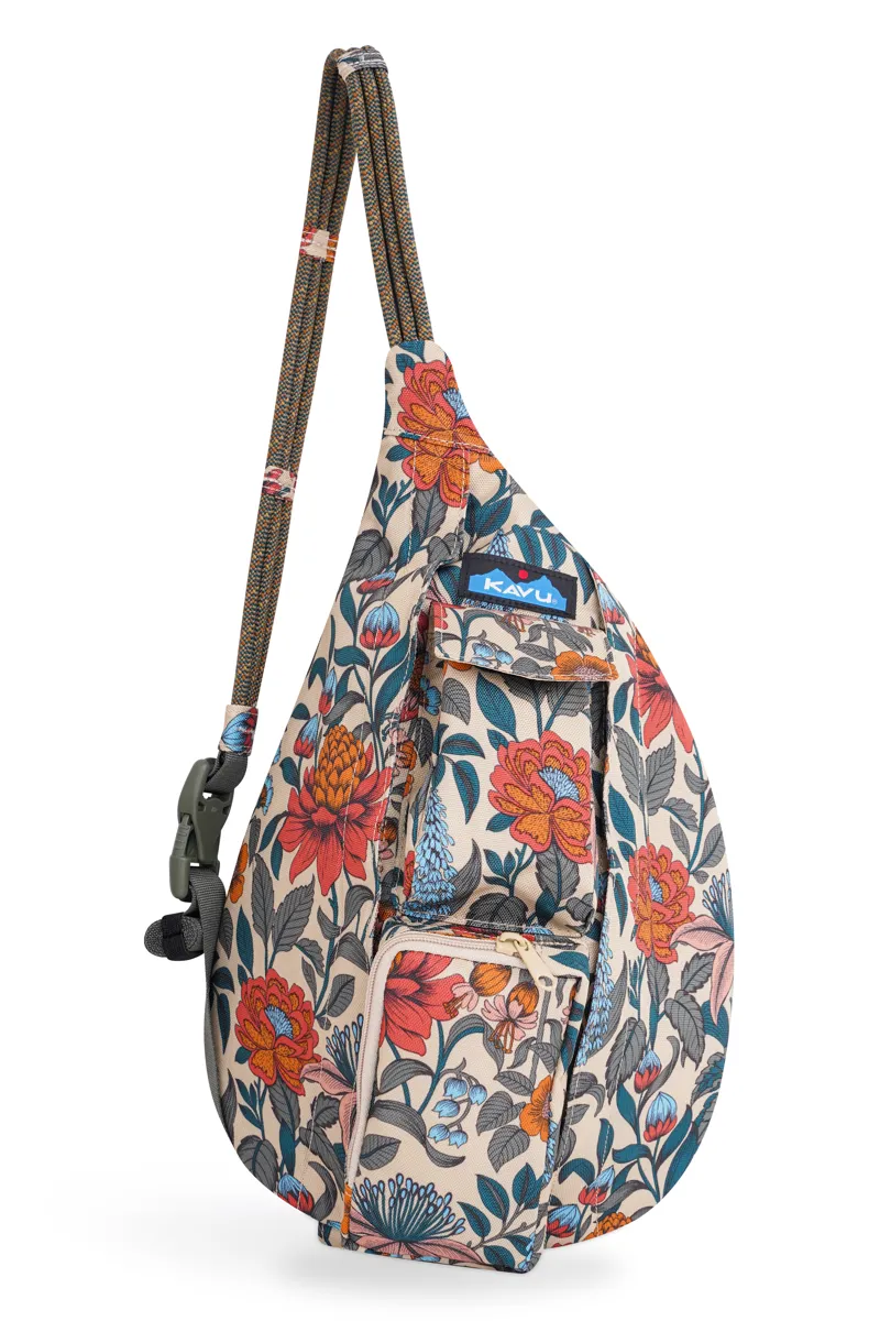 Kavu Mini Rope Sling in Flower Fields-2