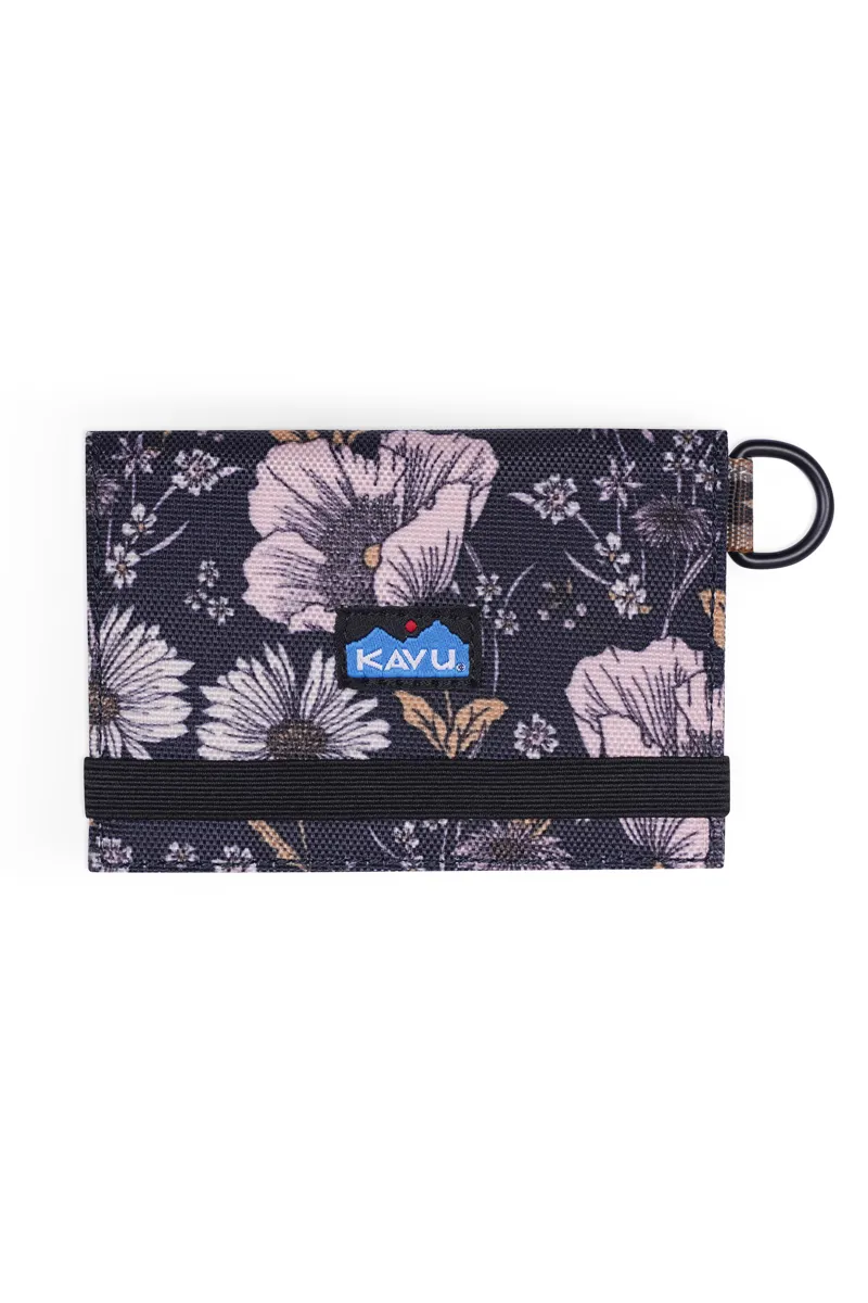 Kavu Billings Wallet in Quiet Wildflowers
