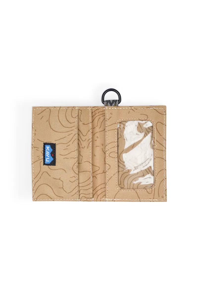 Kavu Billings Wallet in Terrain Topo-1