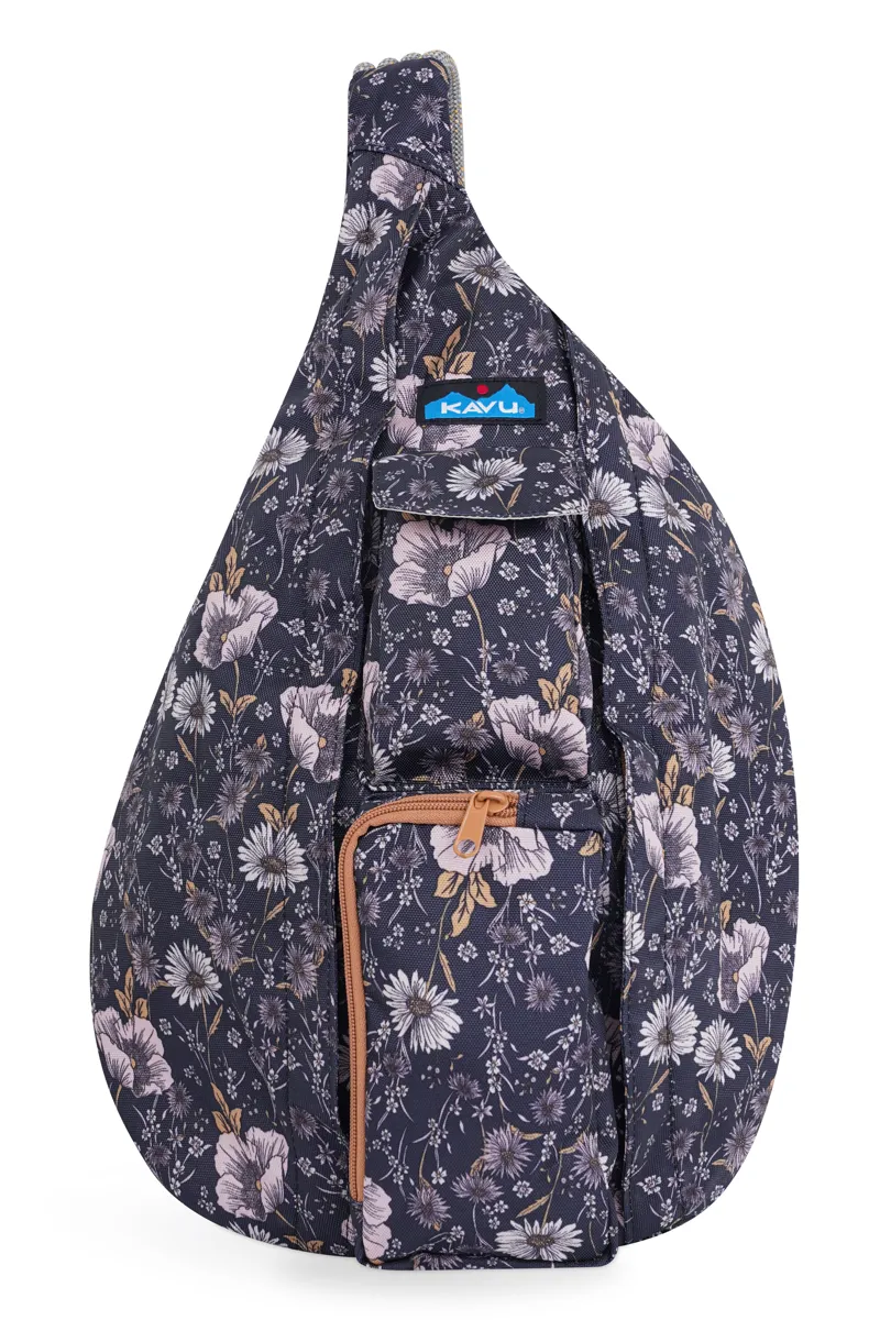 Kavu Rope Sling Bag in Quiet Wildflowers-2