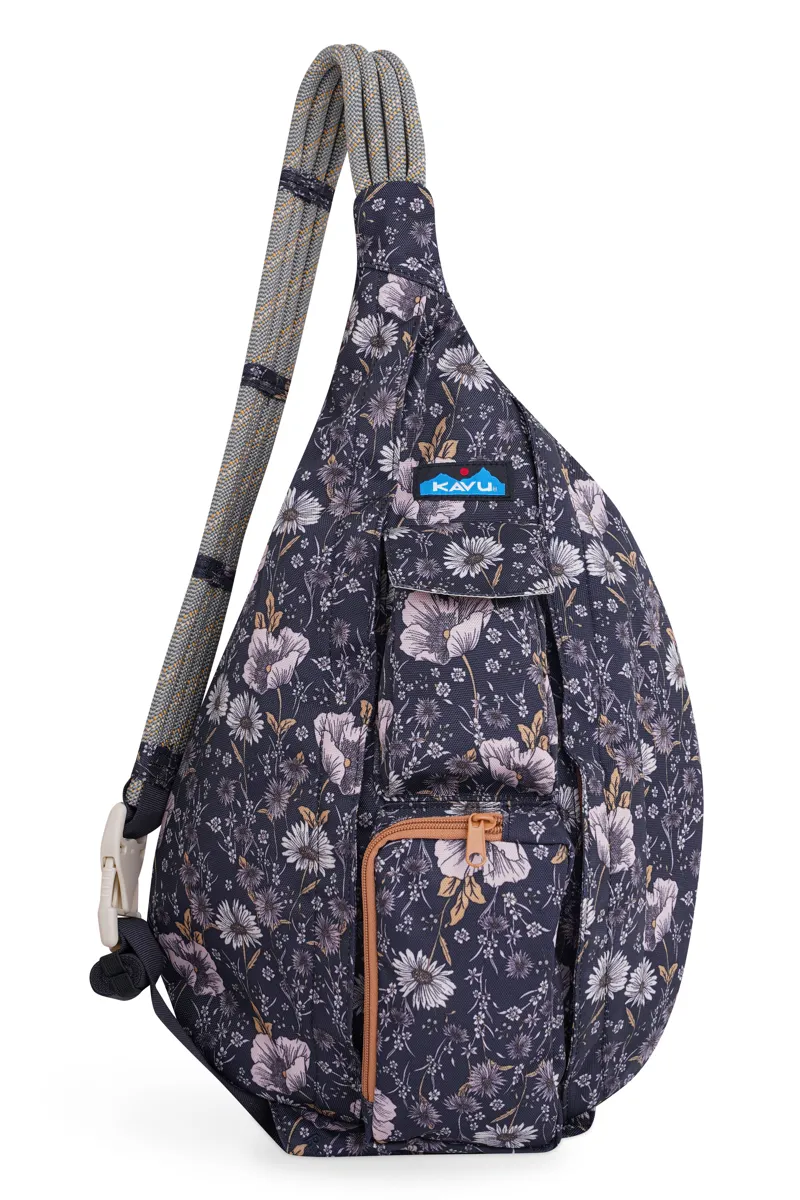 Kavu Rope Sling Bag in Quiet Wildflowers
