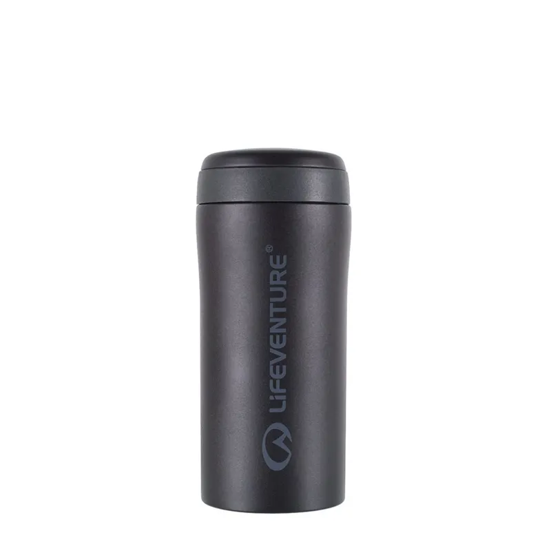 Lifeventure Thermal Mug 300ml in Matt Black