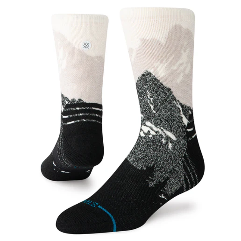Stance Out of Range Hike Crew Sock in Canvas