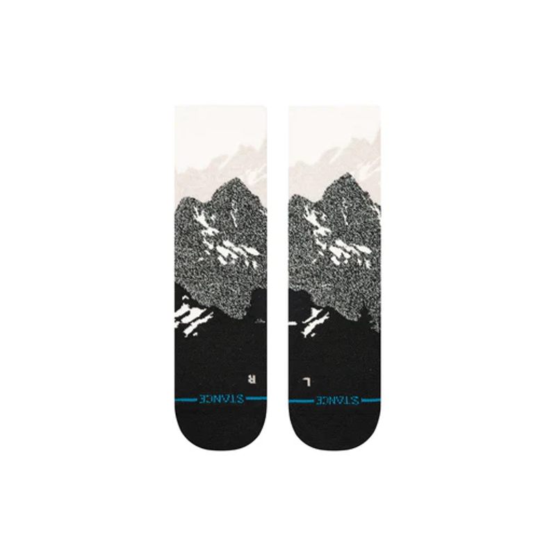 Stance Out of Range Hike Crew Sock in Canvas-1