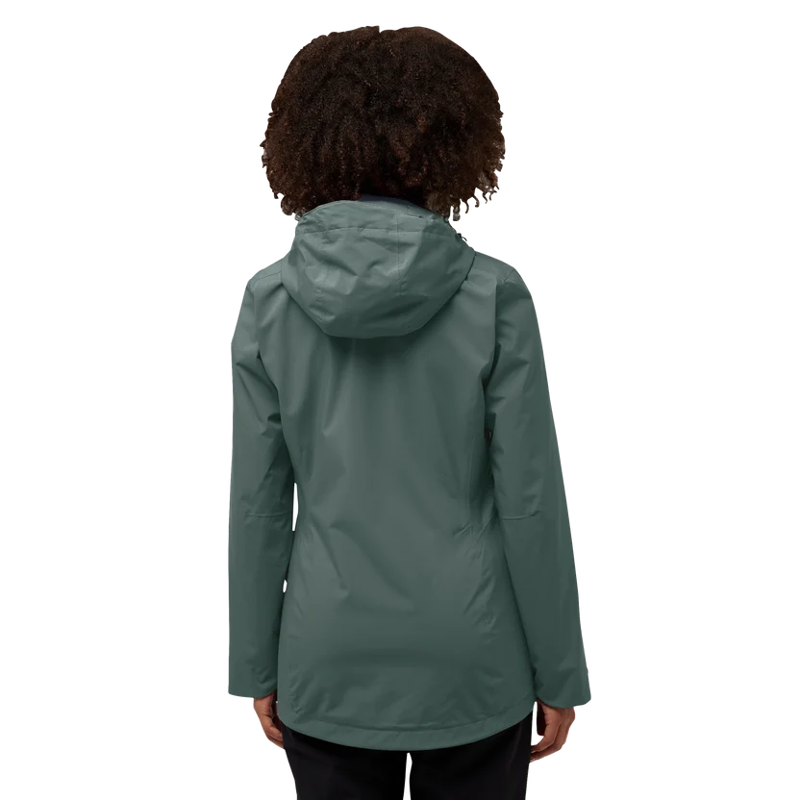 Jack Wolfskin Rotwand 3in 1 Jacket Womens in Sago Palm-1
