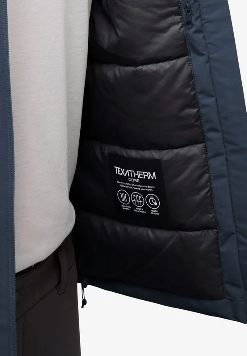 Jack Wolfskin Jasper Insulated Jacket Mens in Midnight Sky-3