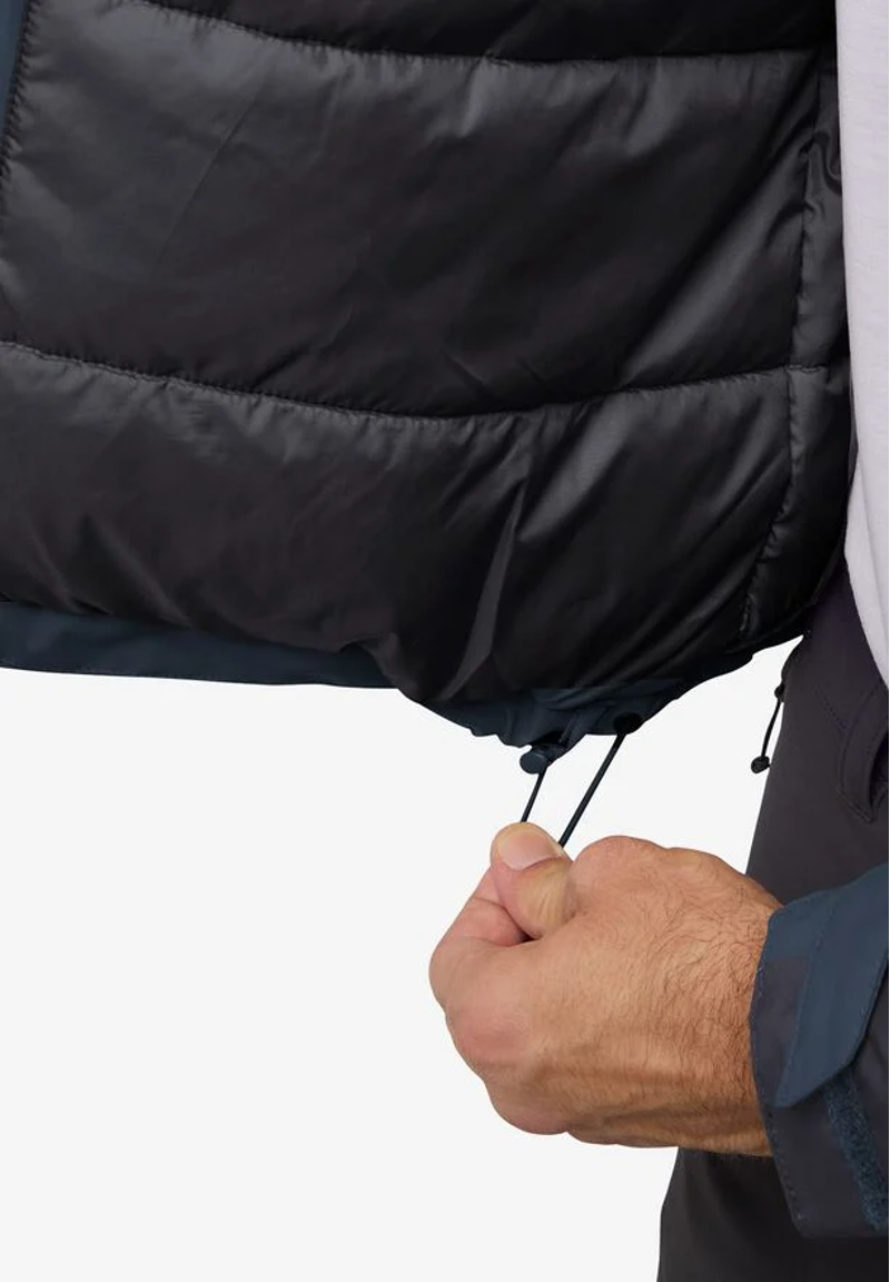 Jack Wolfskin Jasper Insulated Jacket Mens in Midnight Sky-7