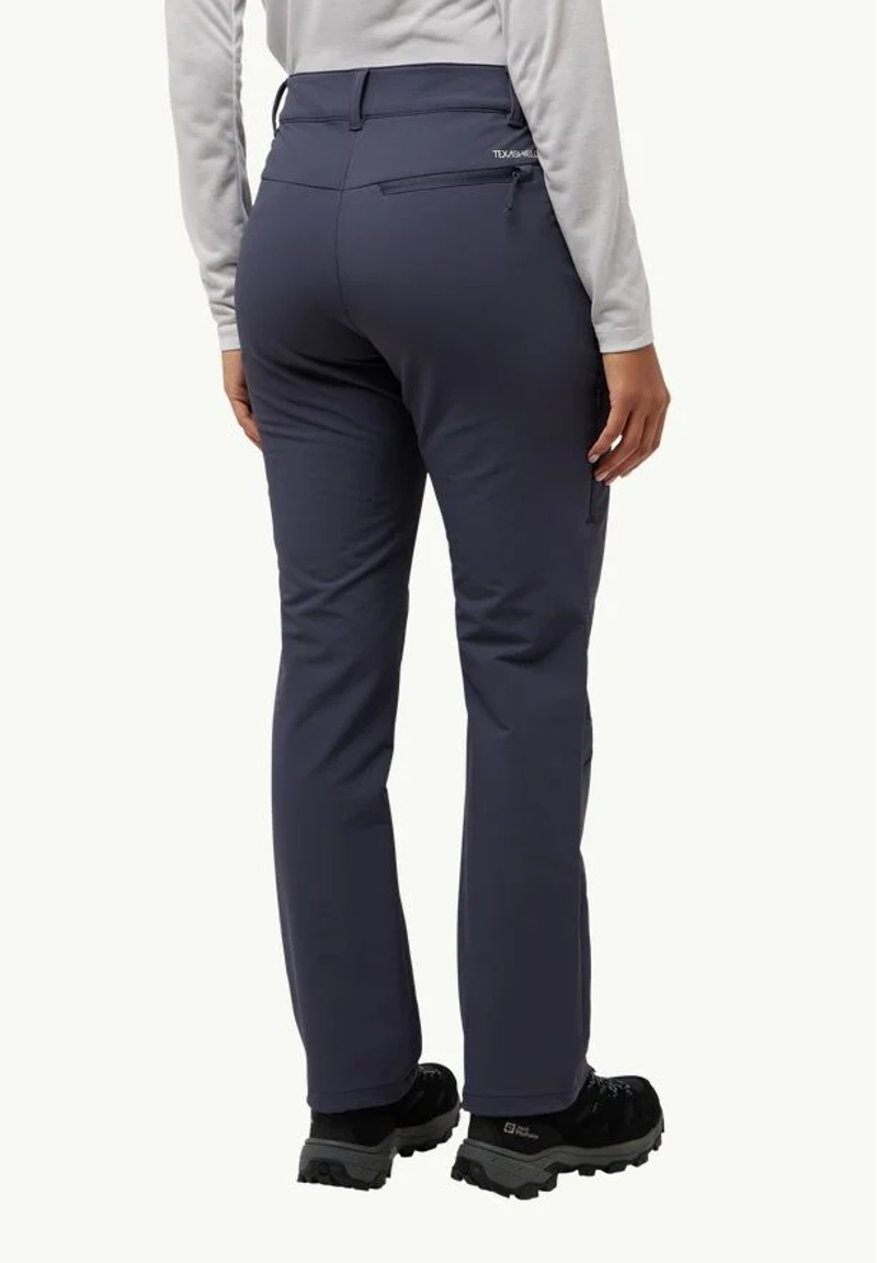 Jack Wolfskin Activate Thermic Pants Womens in Graphite-1