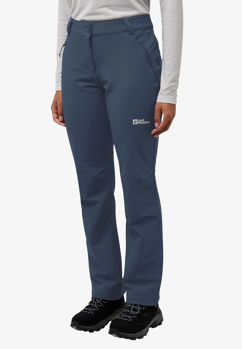 Jack Wolfskin Activate Thermic Pants Womens in Midnight Sky