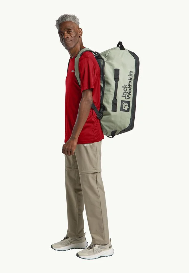 Jack Wolfskin Tech T Mens in Adrenaline Red-2