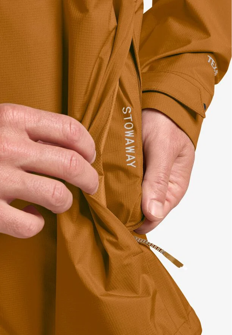 Jack Wolfskin Prelight 2.5L Jacket Mens in Autumn Leaves-2