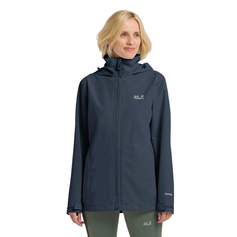 Jack Wolfskin Trailtime 2L Jacket Womens in Midnight Sky