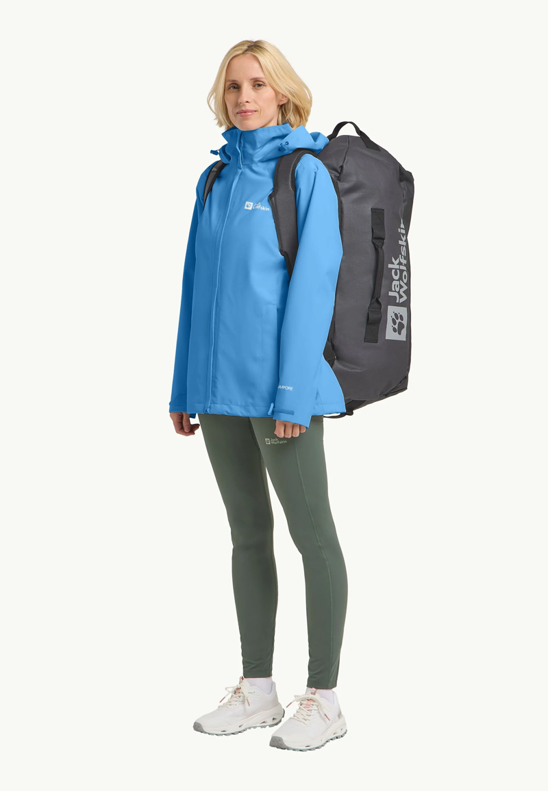 Jack Wolfskin Trailtime 2L Jacket Women's in Mid Blue-2