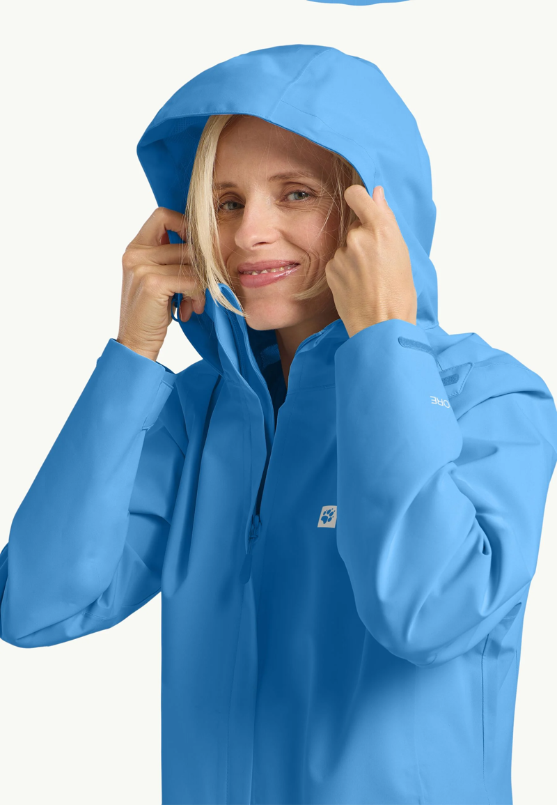 Jack Wolfskin Trailtime 2L Jacket Women's in Mid Blue-3