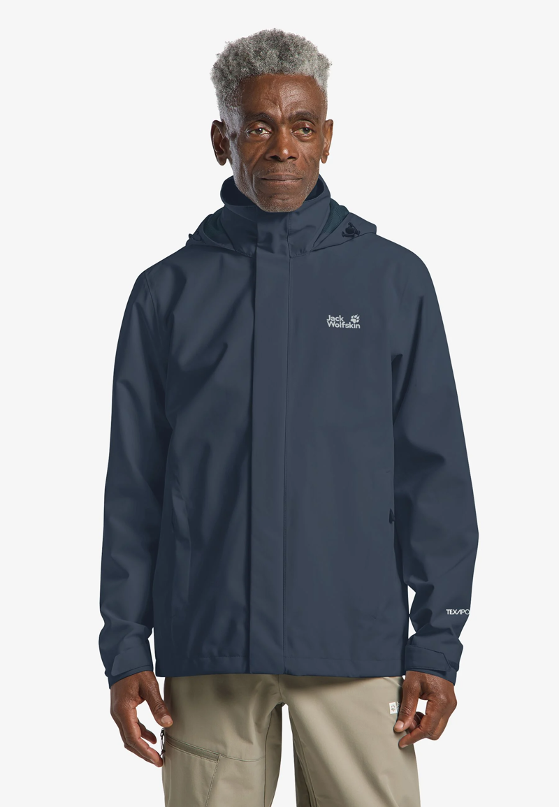 Jack Wolfskin Trailtime 2L Jacket Mens in Midnight Sky 