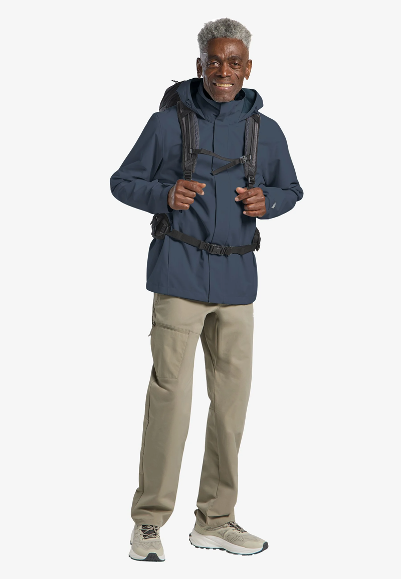 Jack Wolfskin Trailtime 2L Jacket Mens in Midnight Sky -2