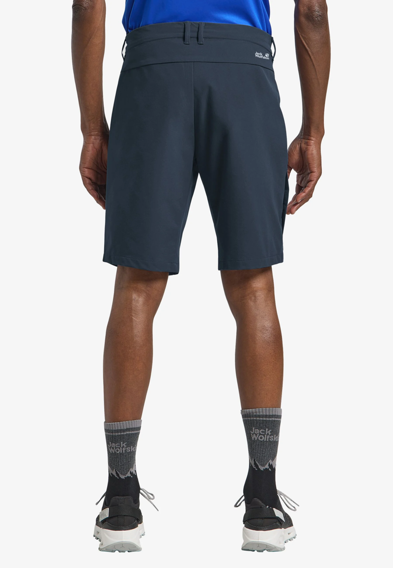 Jack Wolfskin Pico Trail Shorts Mens in Midnight Sky-1
