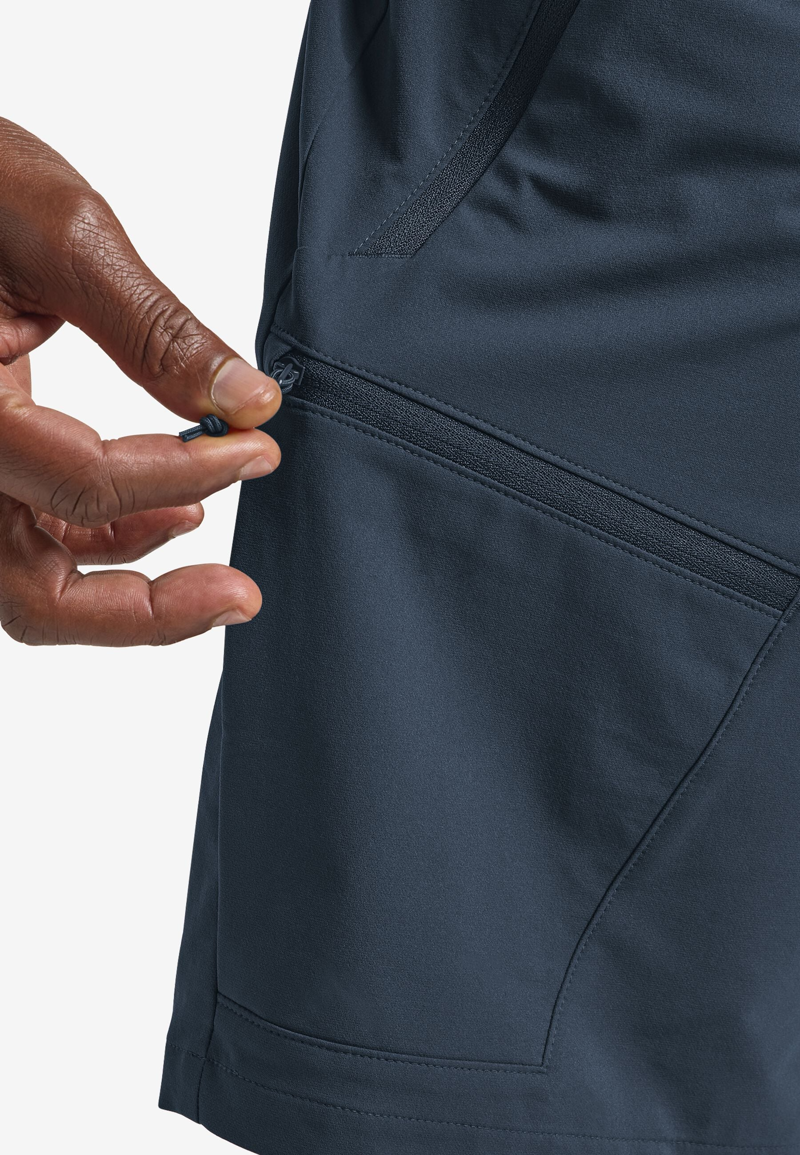 Jack Wolfskin Pico Trail Shorts Mens in Midnight Sky-4