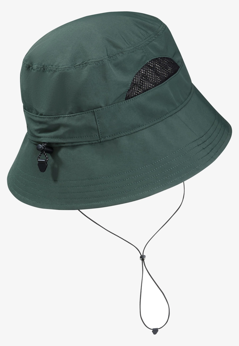 Jack Wolfskin Vent Bucket Hat in Sago Palm-1