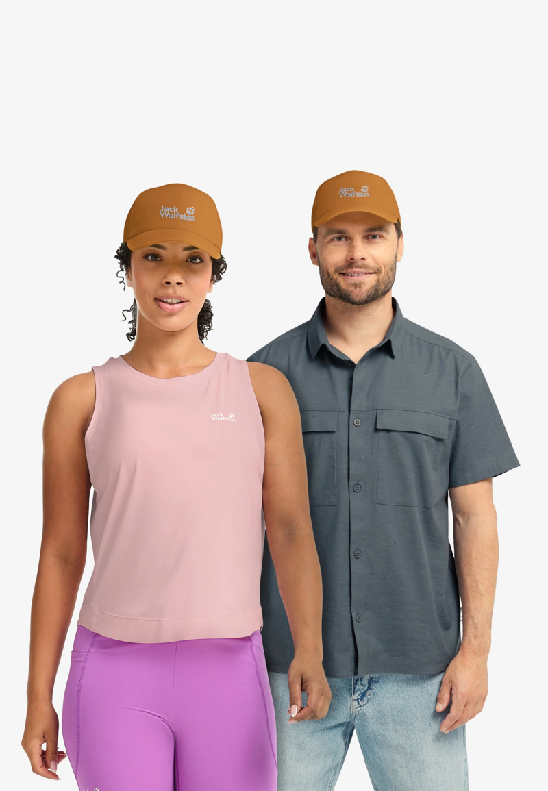 Jack Wolfskin Baseball Cap in Autumn Leaves-2