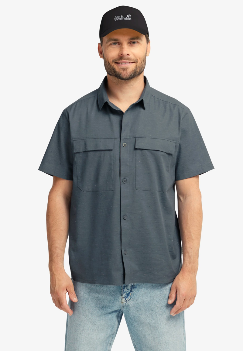 Jack Wolfskin Baseball Cap in Black-2