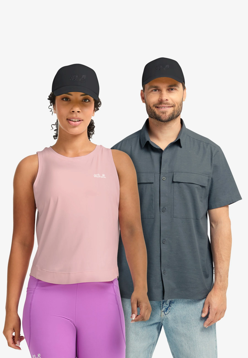 Jack Wolfskin Baseball Cap in Phantom-2