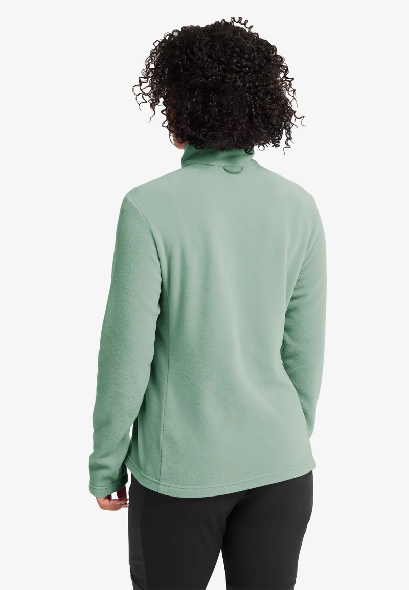 Jack Wolfskin Taunus 100 FZ Fleece Womens in Green Zinnia-1