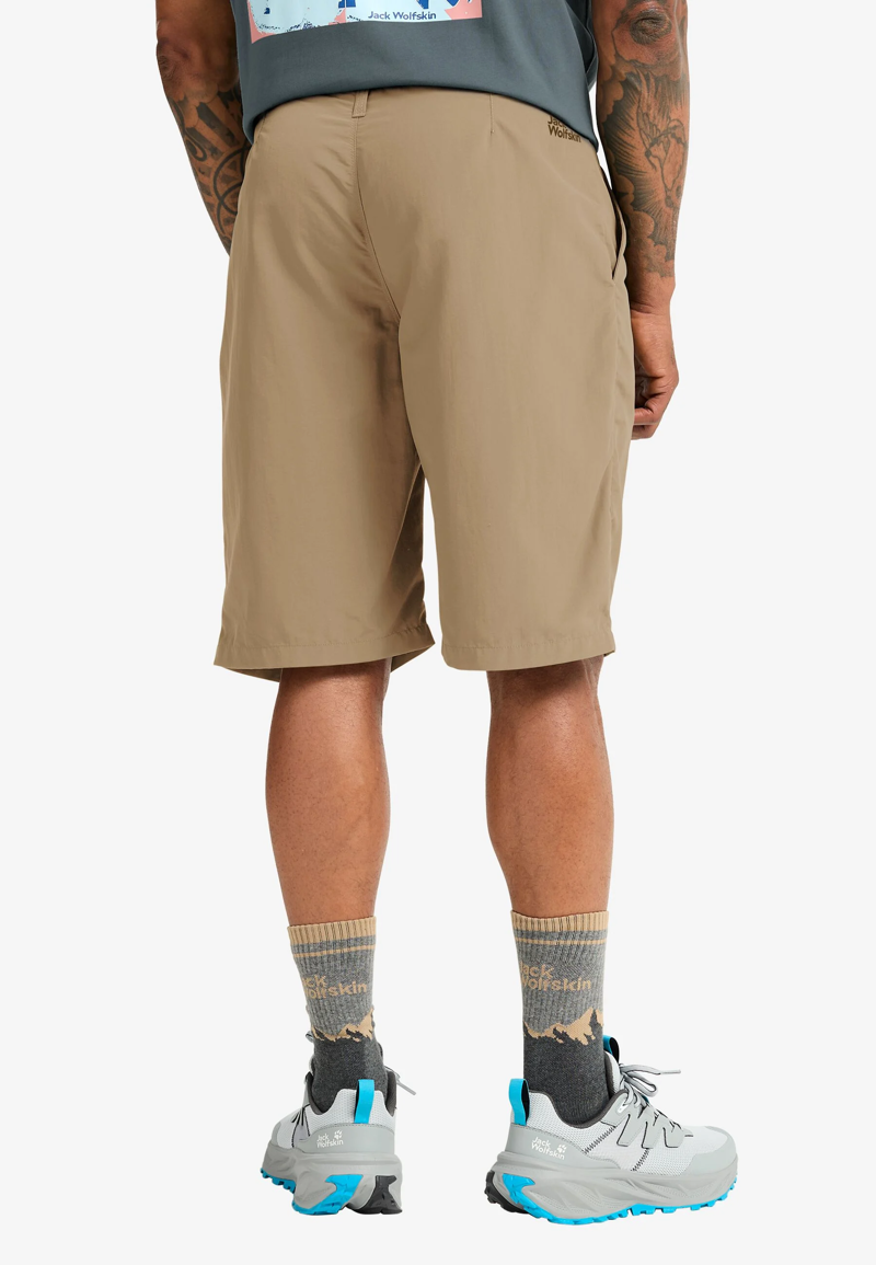 Jack Wolfskin Duneland Shorts Mens in Hazel Wood-1