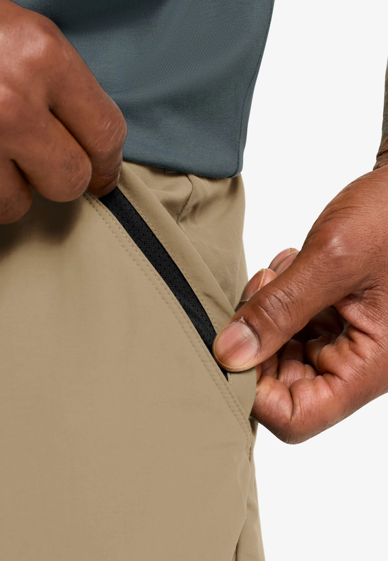 Jack Wolfskin Duneland Shorts Mens in Hazel Wood-6