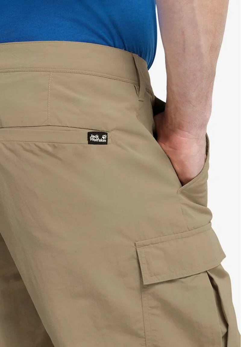 Jack Wolfskin Duneland Cargo Shorts Mens in Hazel Wood-4