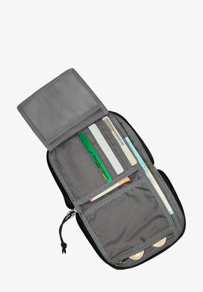 Jack Wolfskin Konya Wallet in Black-1