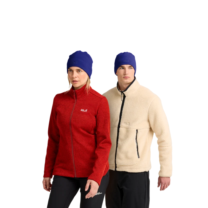 Jack Wolfskin Real Stuff Beanie in Glow Ink -2