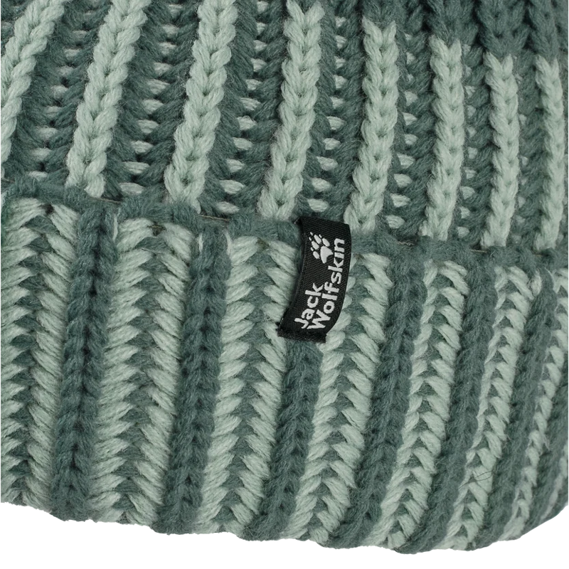 Jack Wolfskin Kaldra Beanie in Sago Palm-4