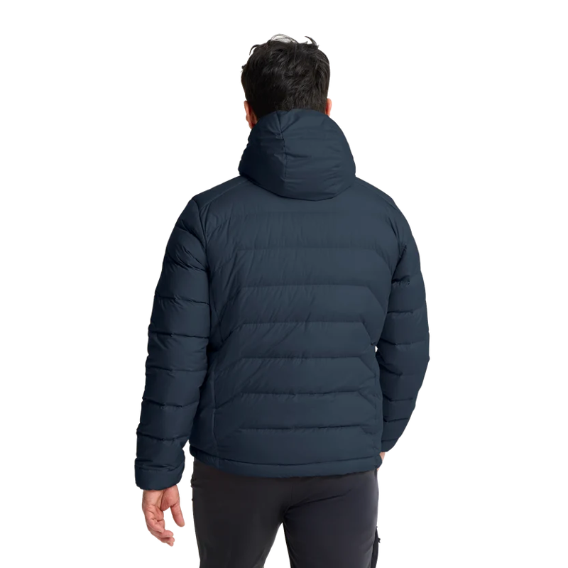 Jack Wolfskin Wild Pass Down Hoody Mens in Midnight Sky-1