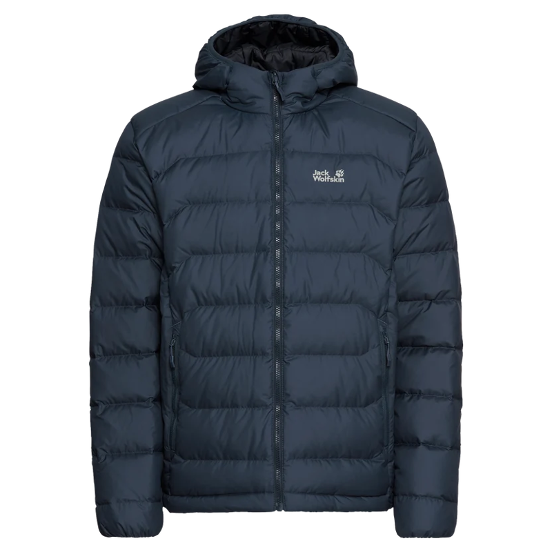 Jack Wolfskin Wild Pass Down Hoody Mens in Midnight Sky-6