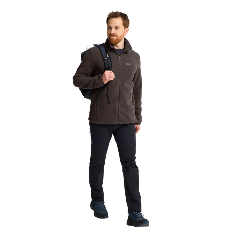 Jack Wolfskin Taunus 300 Fleece Mens in Peat -2