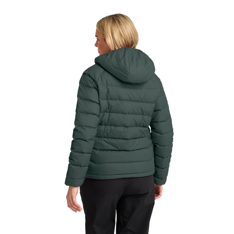 Jack Wolfskin Wild Pass Down Jacket Womens in Sago Palm -1