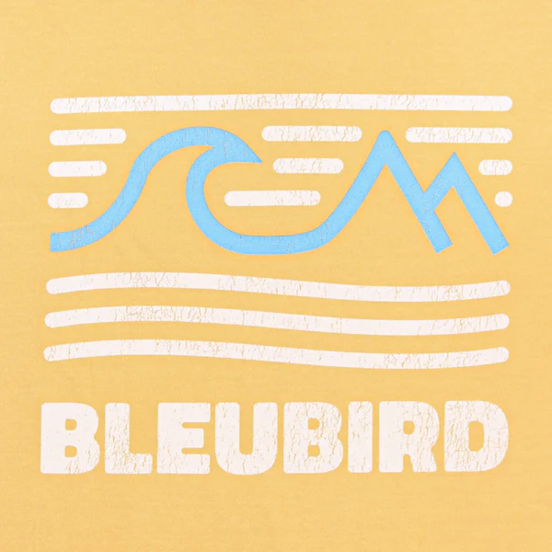 Bleubird Tides Tee in Mustard-4