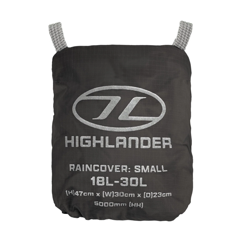 Highlander Ducks Back Raincover in Black -1