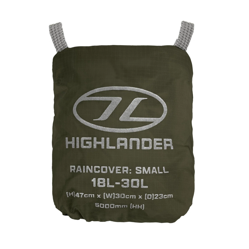 Highlander Ducks Back Rain cover in Ranger Green-1